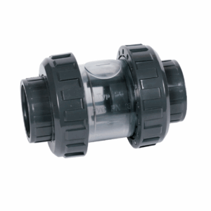 DOUBLE UNION CHECK VALVE U-PVC