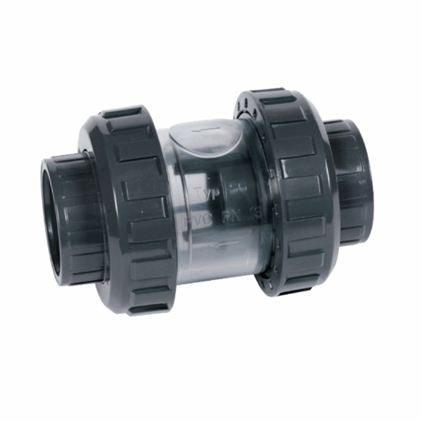 DOUBLE UNION CHECK VALVE U-PVC - Image 2