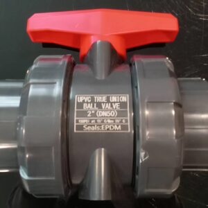 DOUBLE UNION BALL VALVE U-PVC